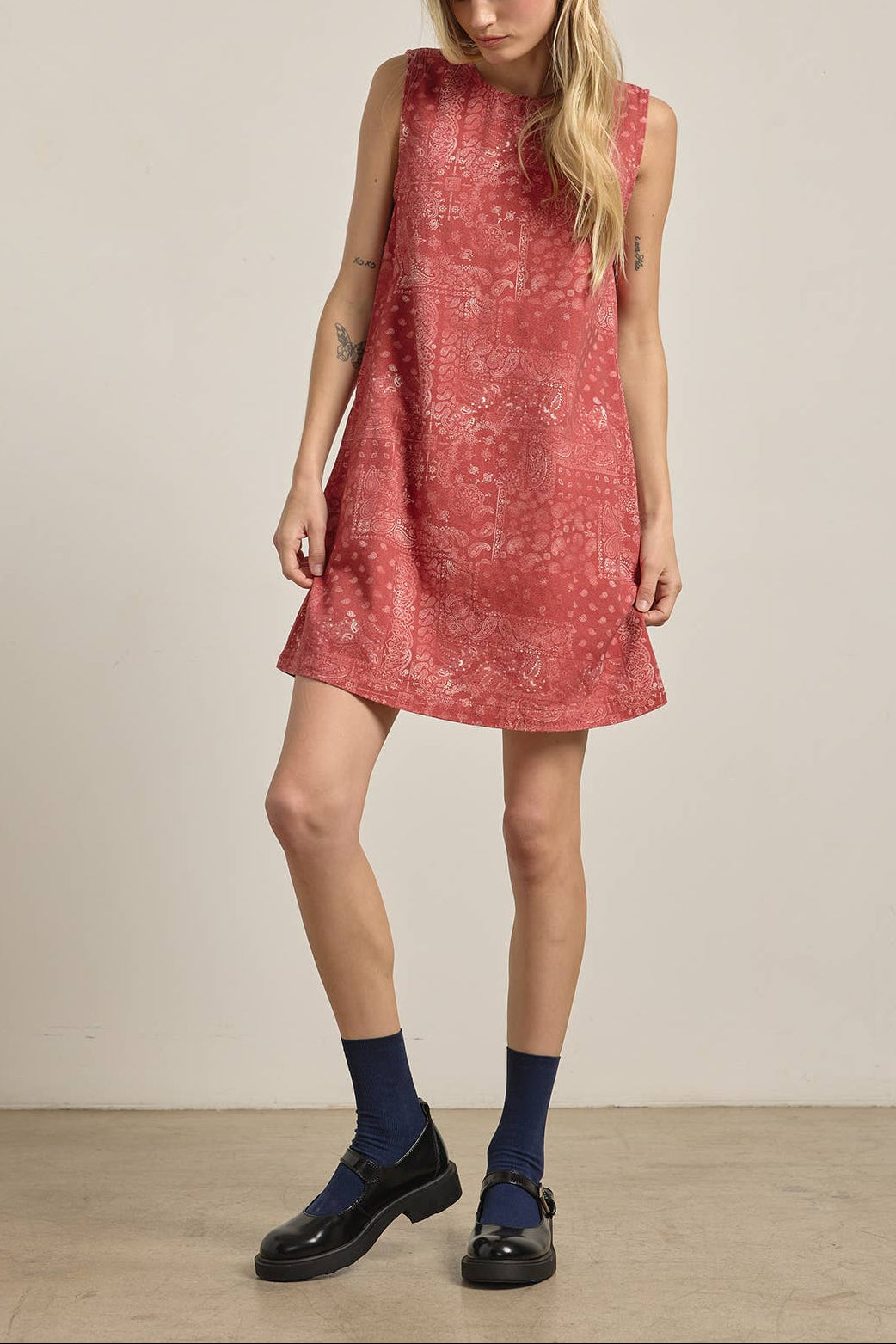 Washed Bandana Dress