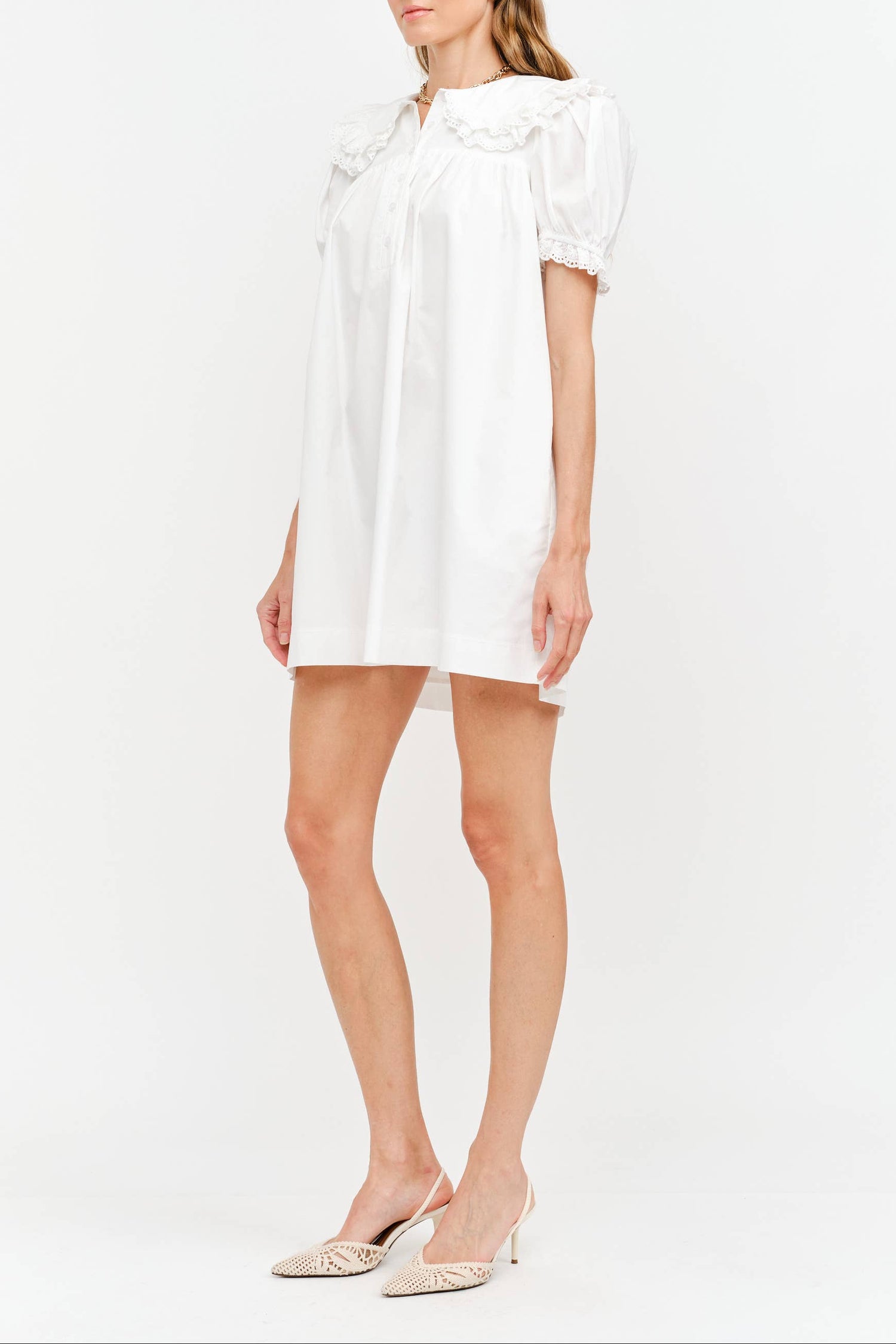 Skylar Mini Babydoll Dress