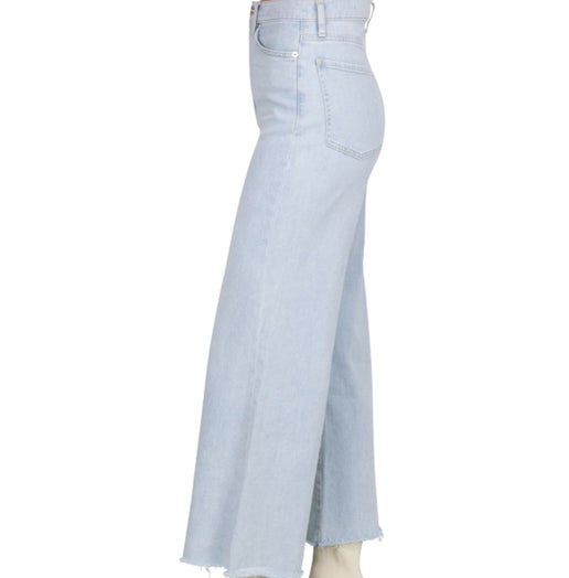 7 For All Mankind Ultra High Rise Cropped Jo - Light Wash