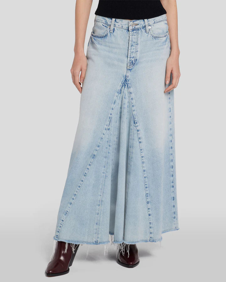 7 For All Mankind Western Maxi Skirt