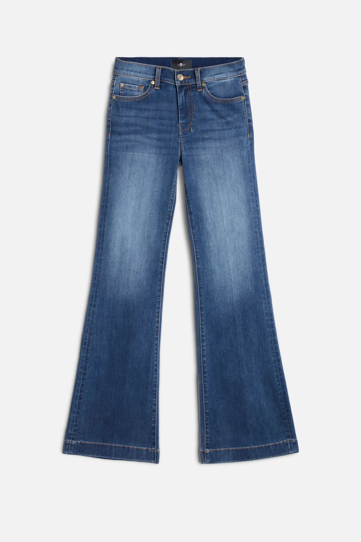 7 For All Mankind Dojo in Denim Gale everyday wide leg jean for rodeo weekends and nights out Utah