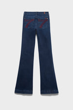 DOJO 36 in Denim Shadowleaf dark wash stretch denim in 99 percent cotton womens western boutique Utah SKU 7U5G0C833S2 Boltranchstore.com