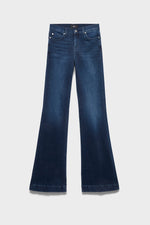 DOJO 36 in Denim Shadowleaf pairs with boots and hats for ranch days and nights out western fashion