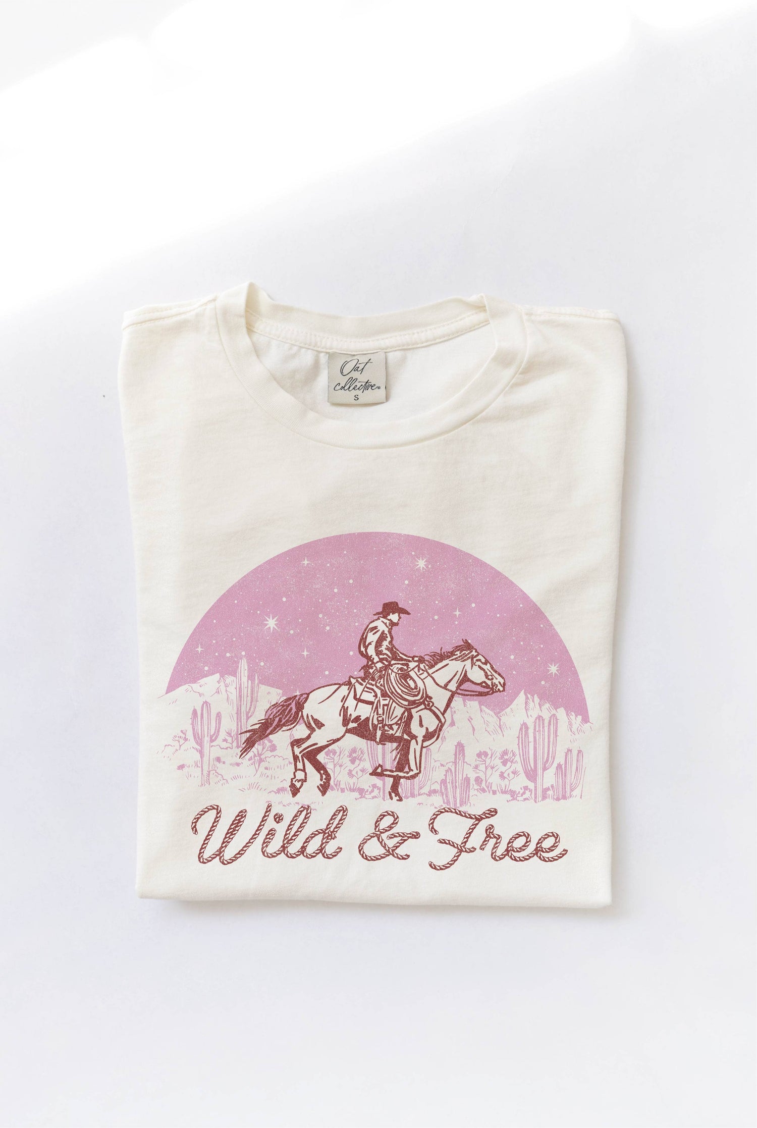 Wild and Free Mineral Graphic Top