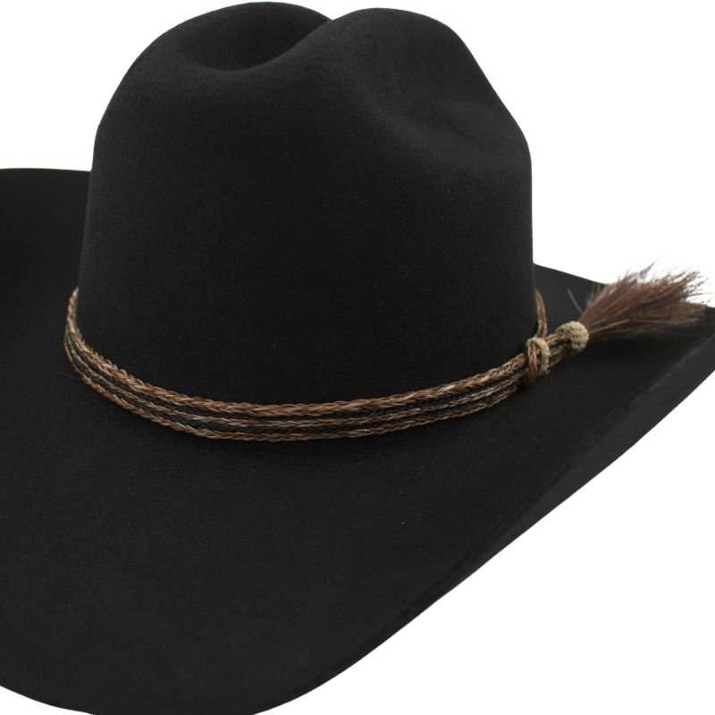 Horsehair Braided Single Hat Band Pacesetter