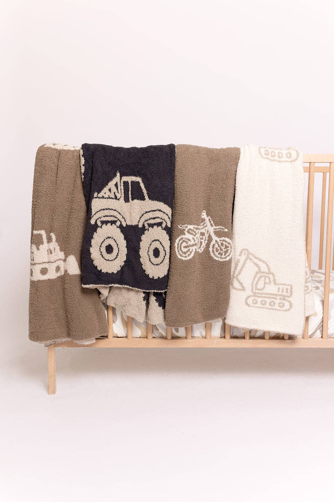 Plush Blanket Bulldozer