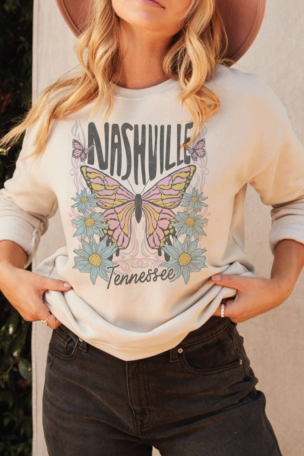 Nashville Tennessee Graphic Sweatshirt