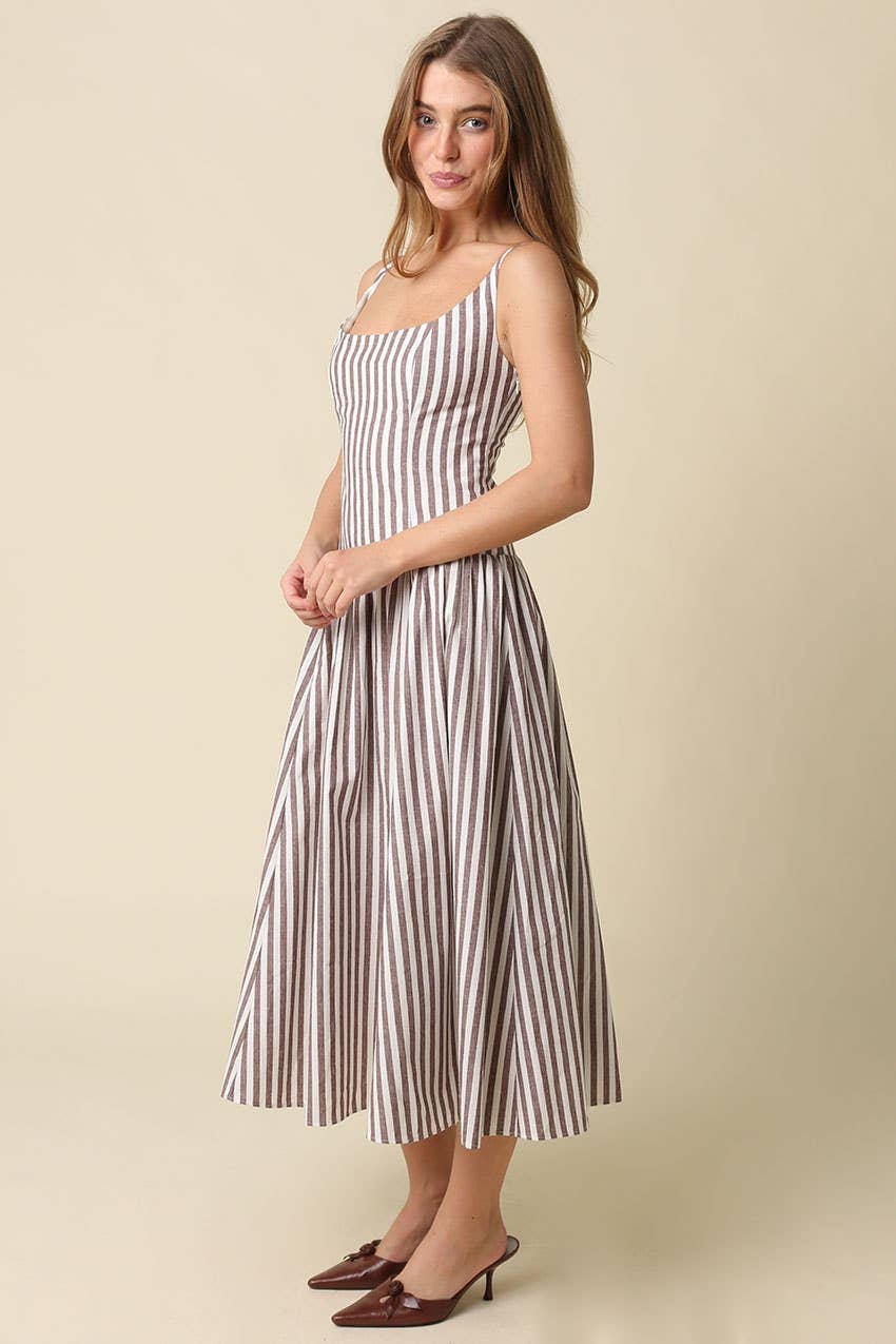 Janet Stripe Dress