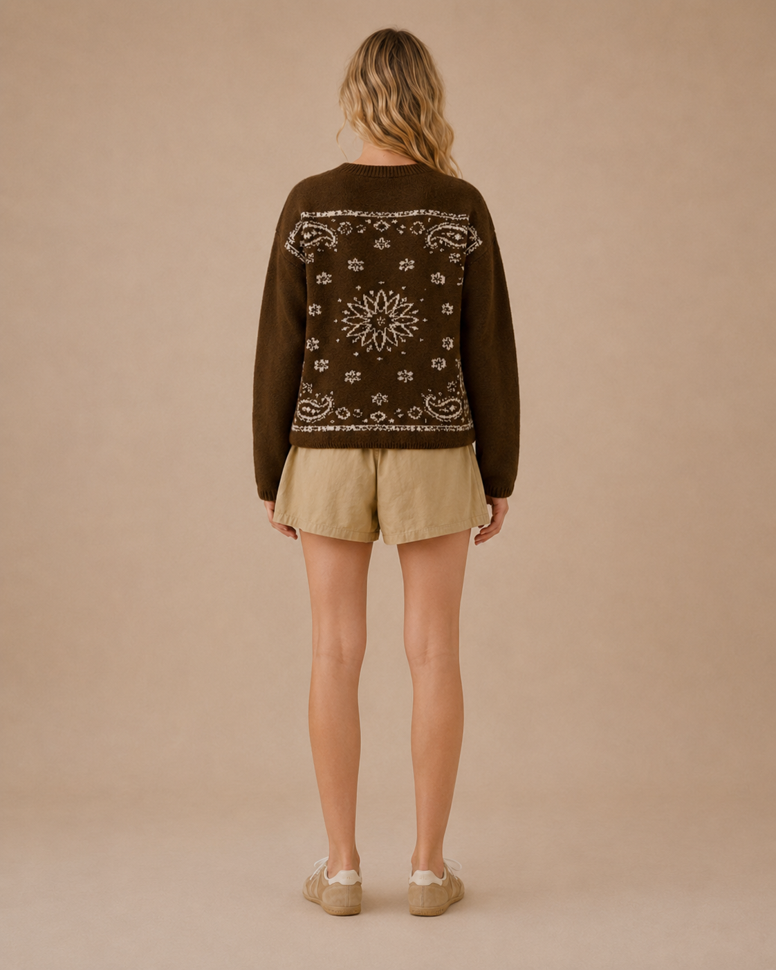 Zoe Western Jacquard Sweater