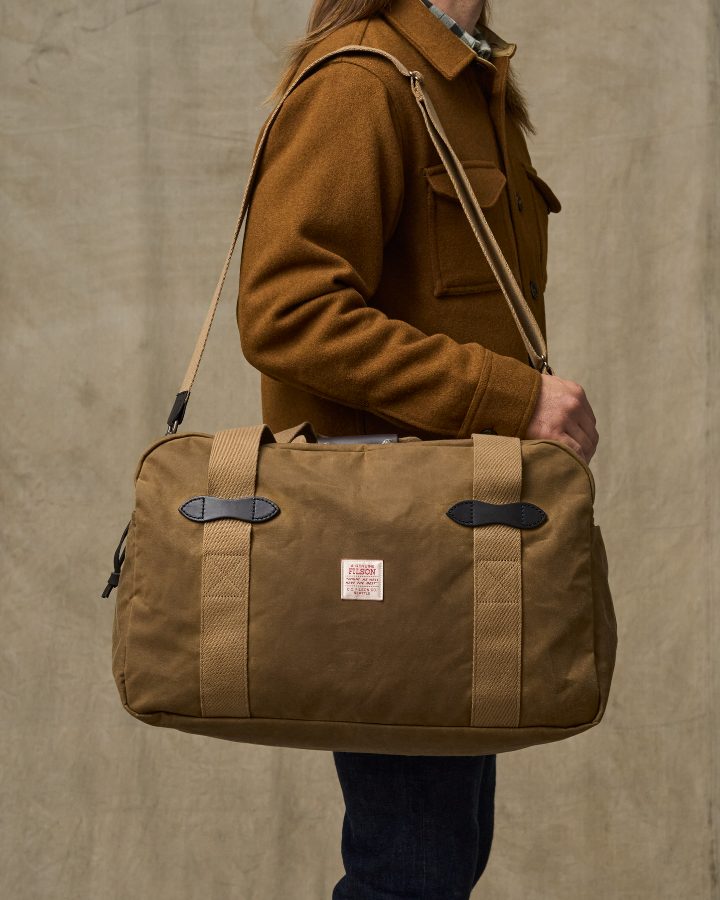 Filson Medium Tin Cloth Duffle Bag