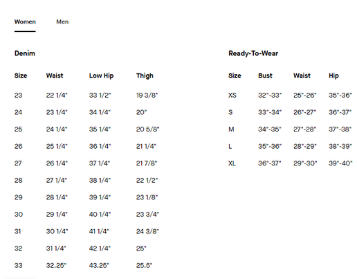 Dojo Jeans Size Chart For All Mankind Dojo Camila Available Dojo Jeans Size Chart For All Mankind Dojo Camila Available