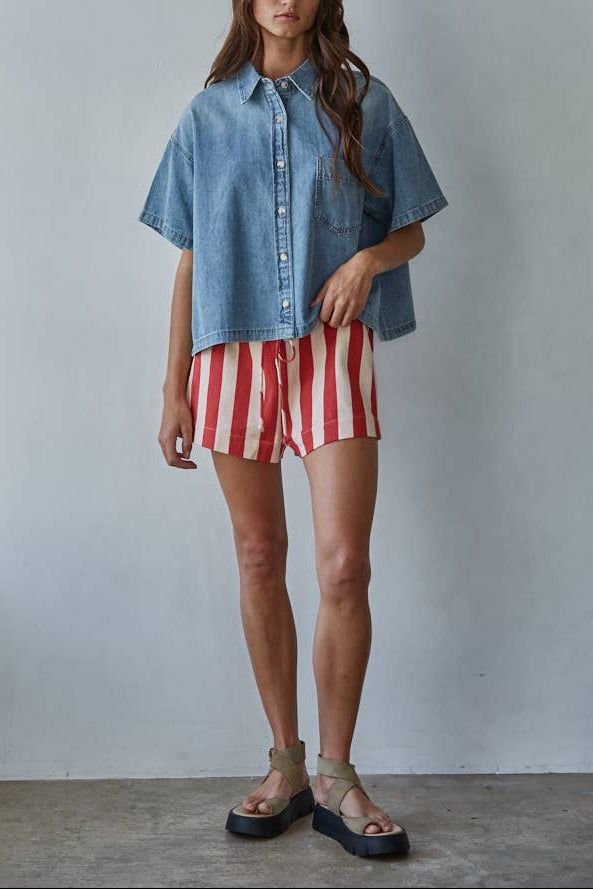 Capri Denim Shirt