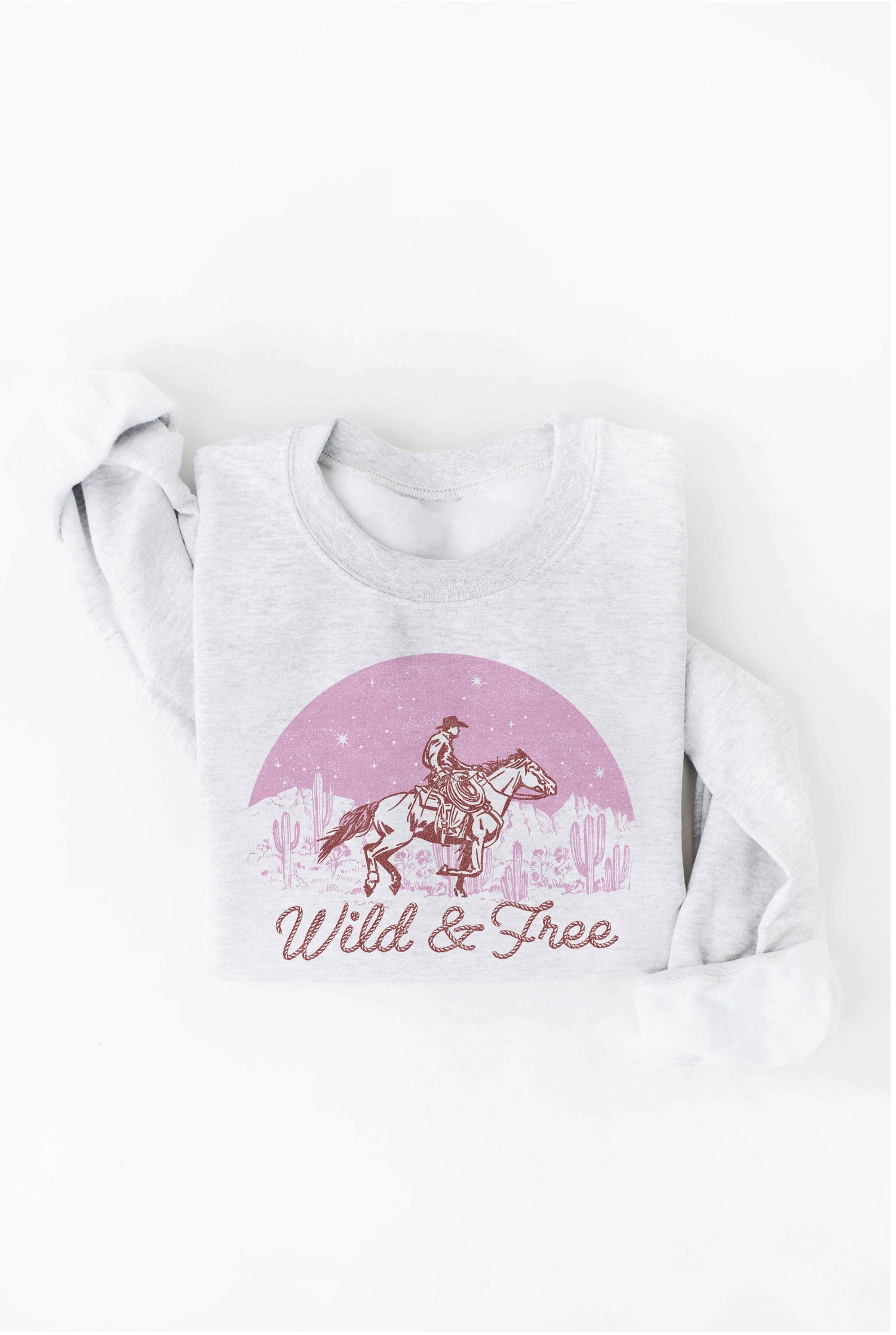 Wild and Free Graphic Sweatshirt