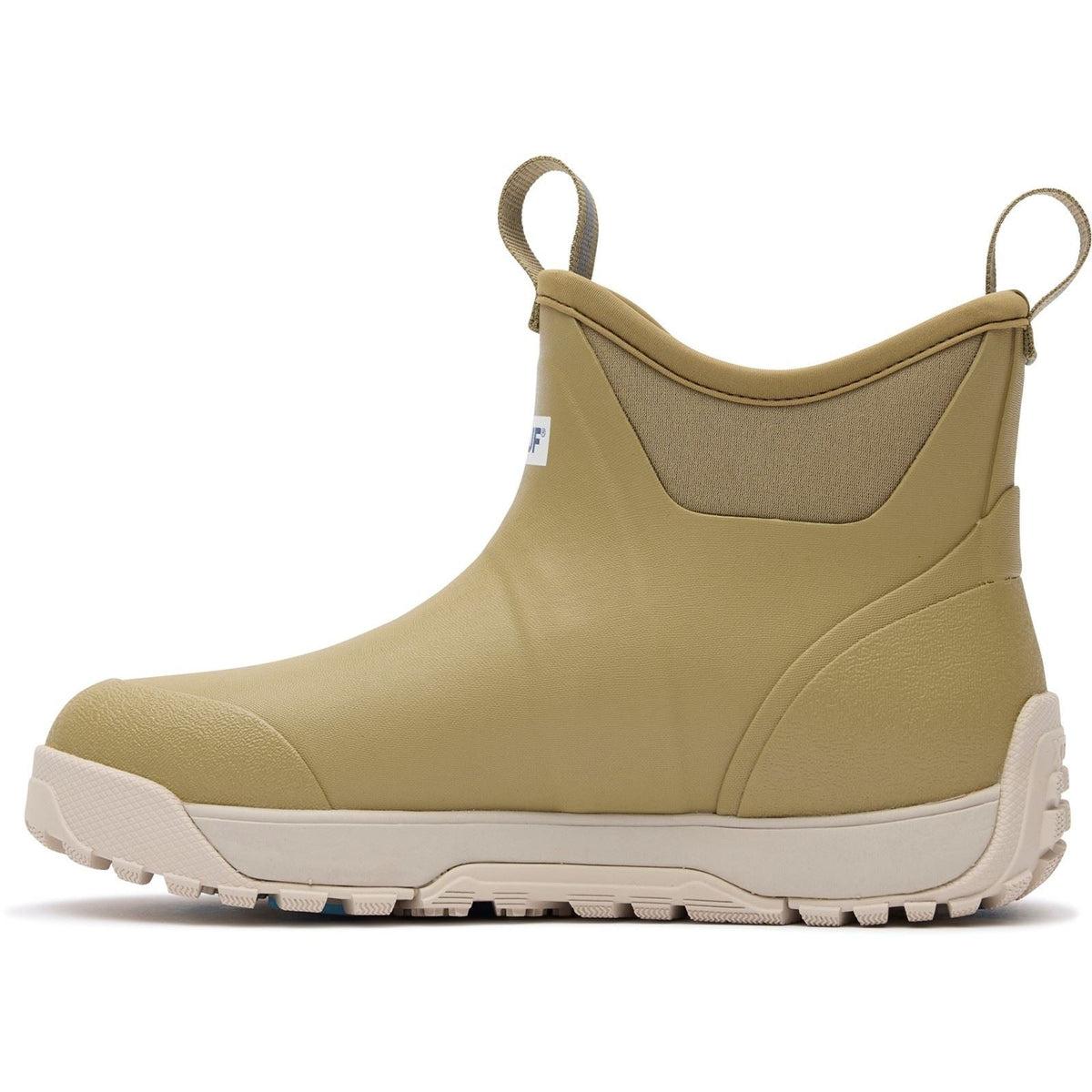 XTRATUF Womens Ice Fleece Lined Ankle Deck Boot Sea Kelp low ankle shaft with contrast collar panel cowgirl winter boots Park City