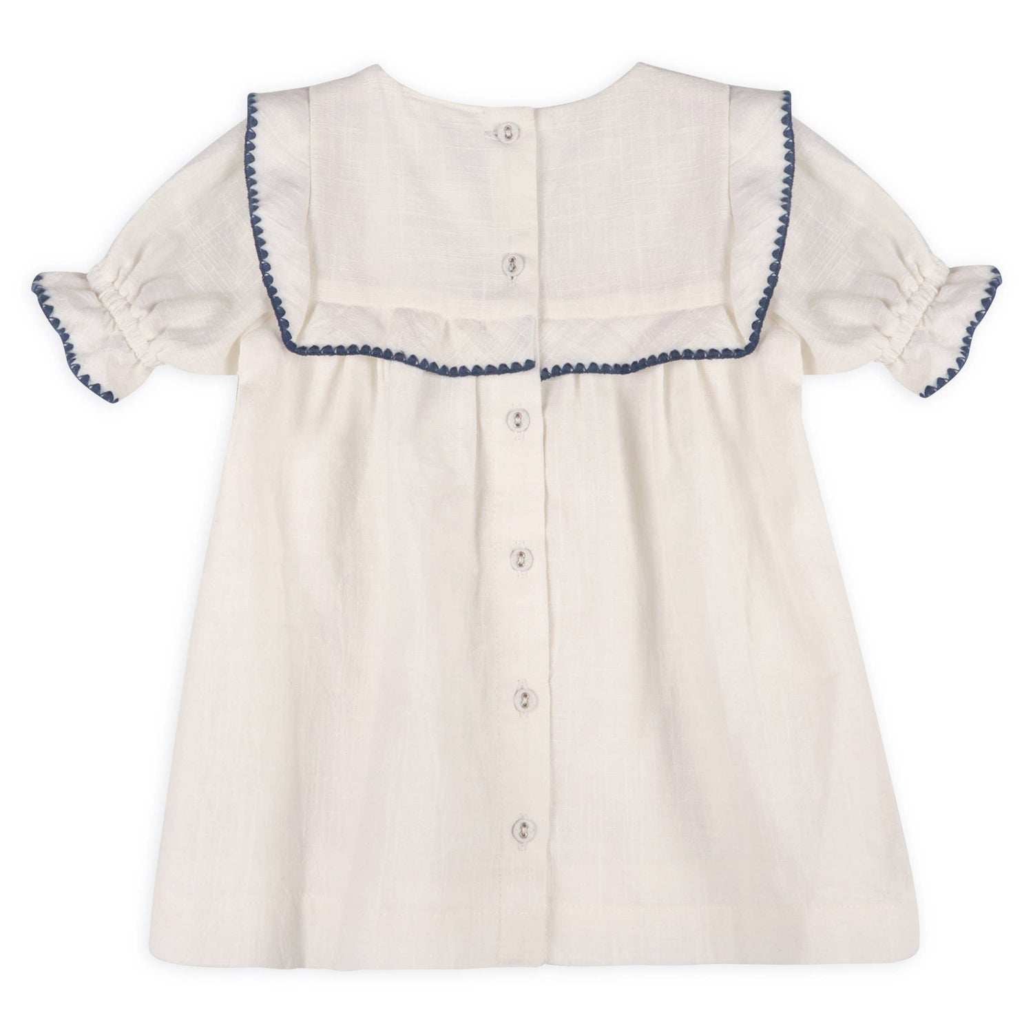 Cadence Floral Embroidered Baby Dress and Bloomer