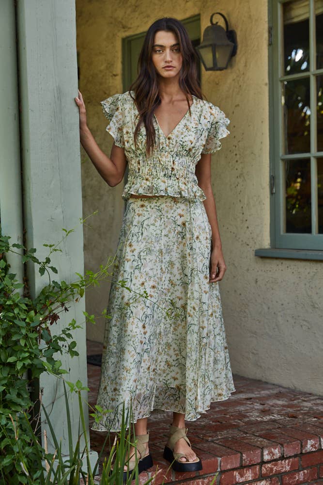 Jenna Floral Skirt