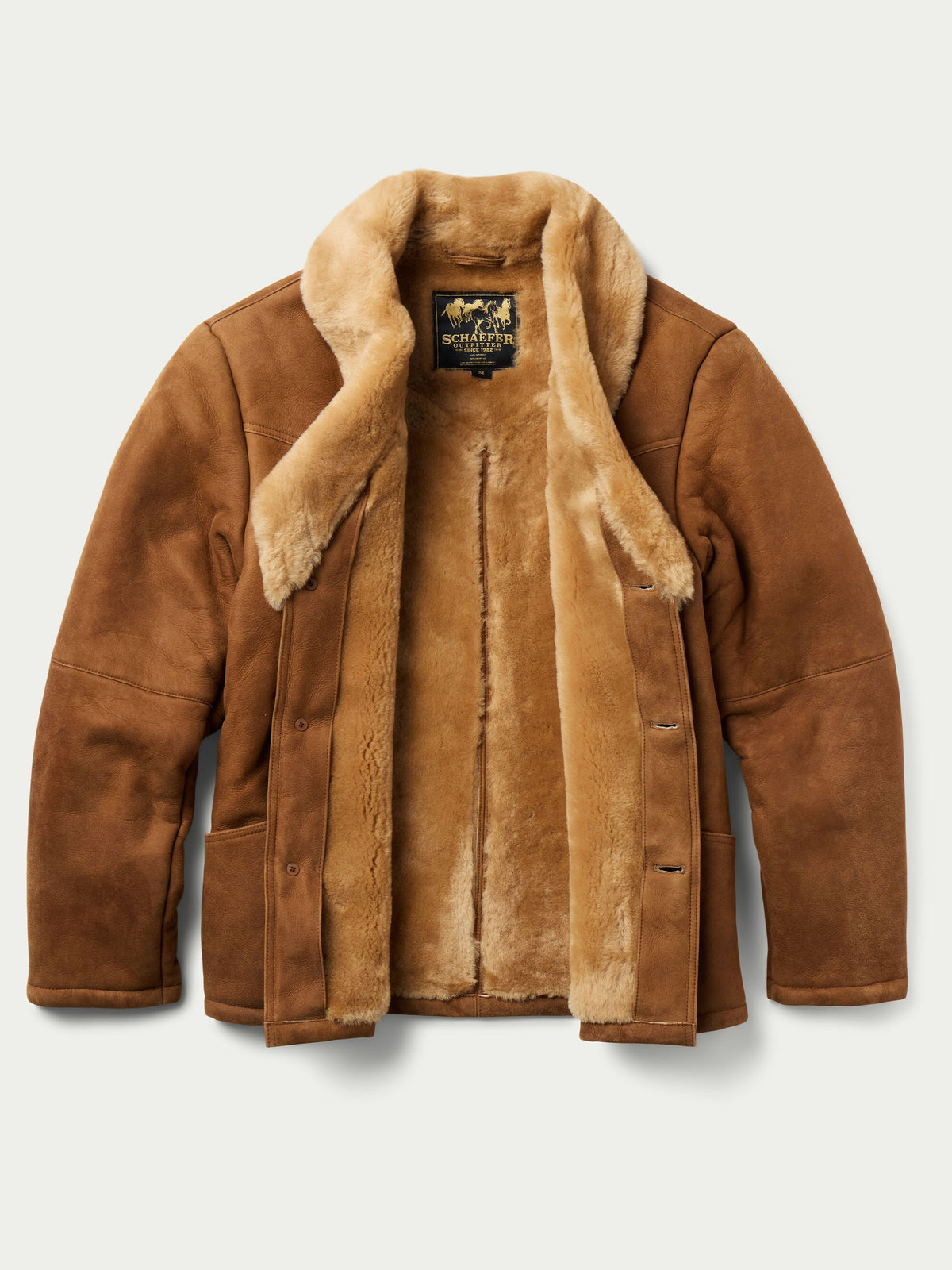 Schaefer Bitterroot Shearling Coat plush shearling interior for serious warmth cowboy