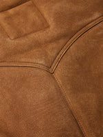 Schaefer Bitterroot Shearling Coat western yoke detail across the shoulders rodeo