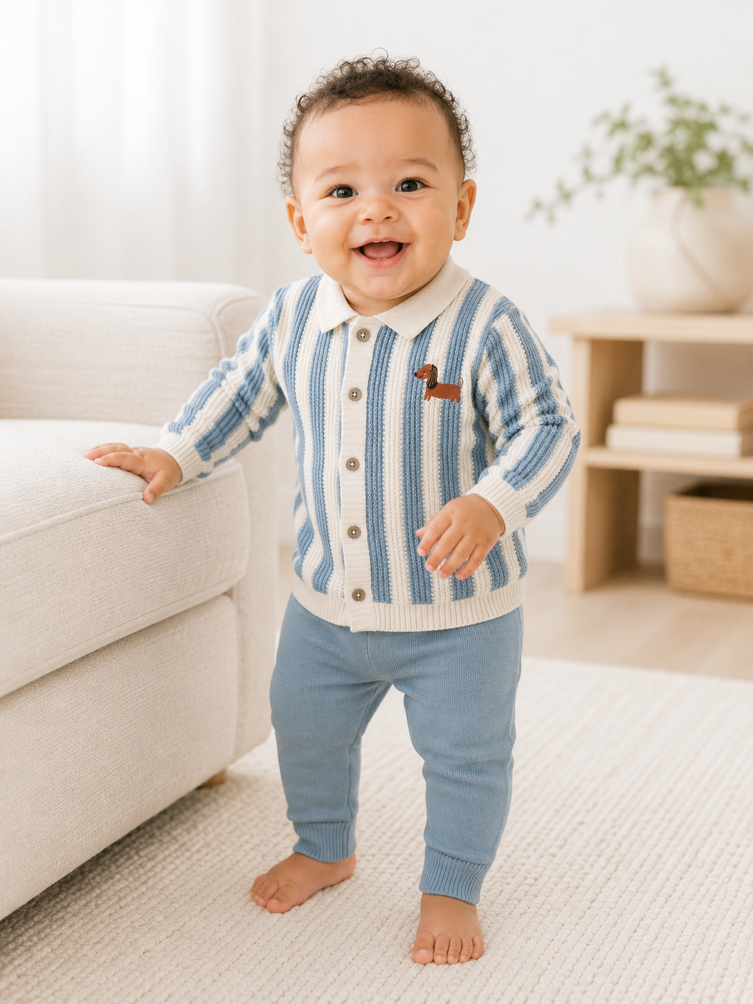Wally Baby Cardigan And Pant Set