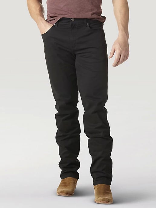 Wrangler Mens Retro Black Jeans