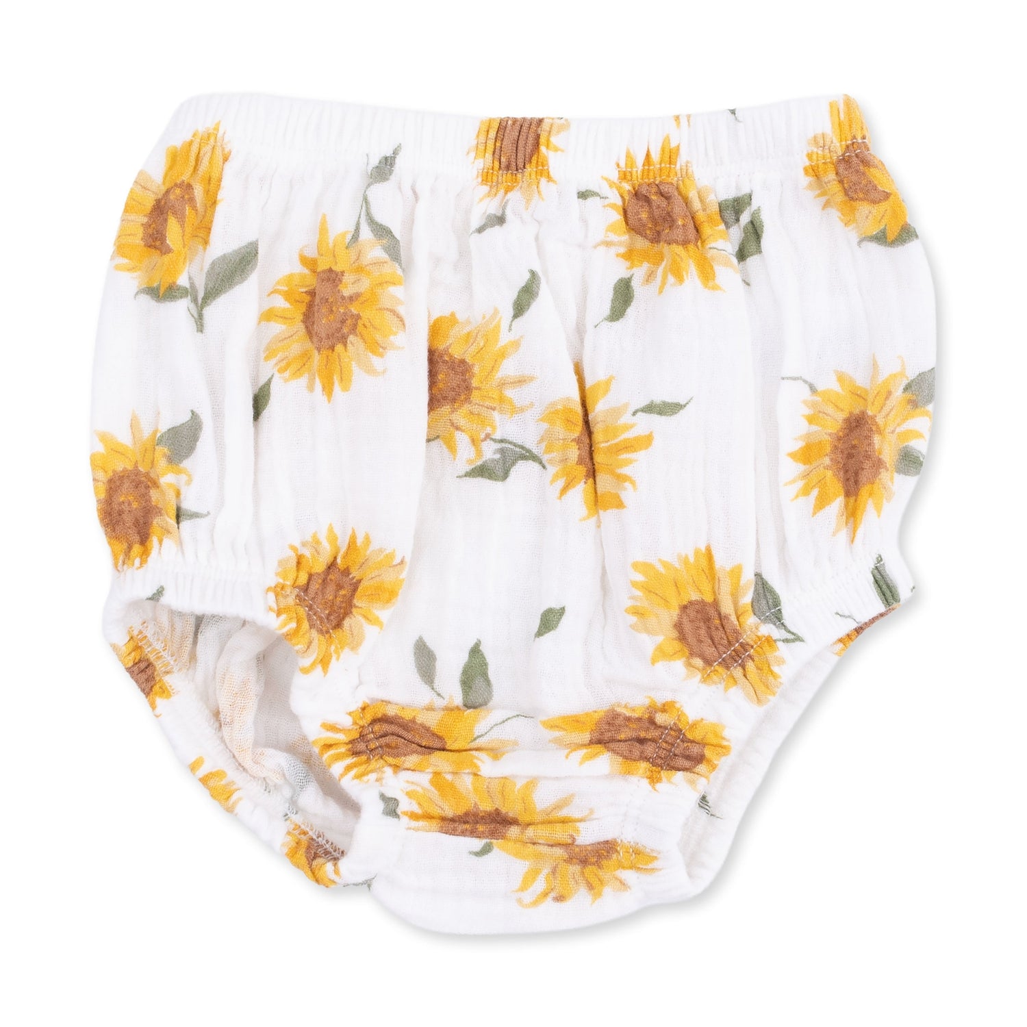 Baby Sunflower Western Pearl Snap Dress & Bloomer