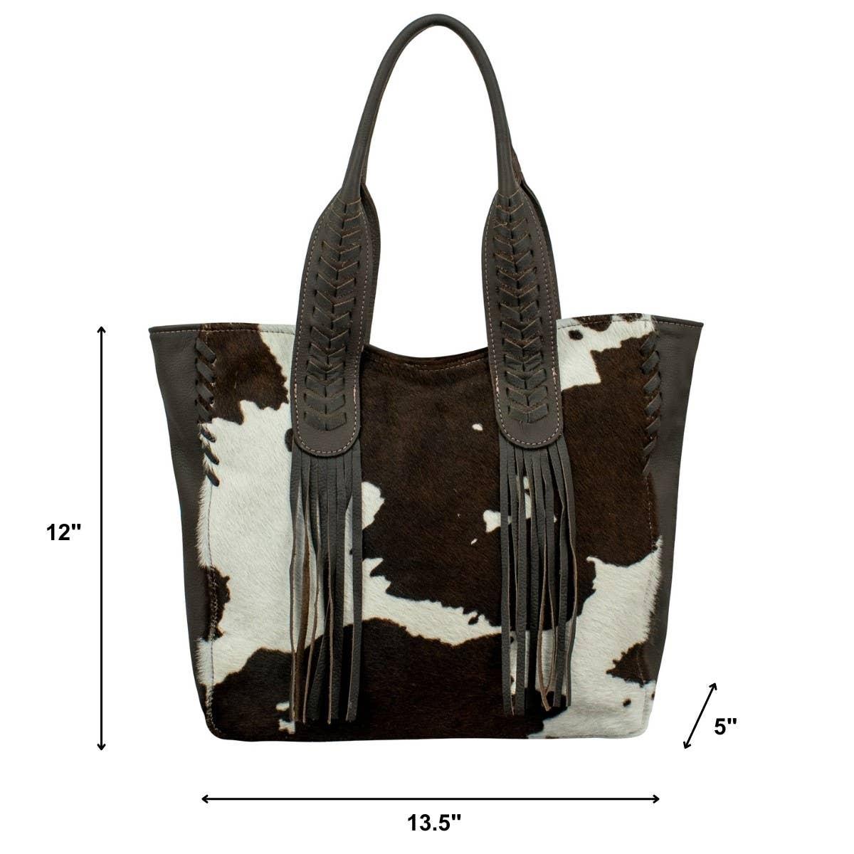 Cowtown Large Zip Top Tote