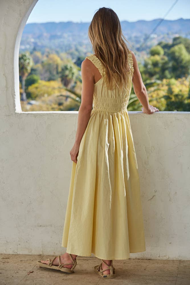 Whitley Sweetheart Neck Sleeveless Dress