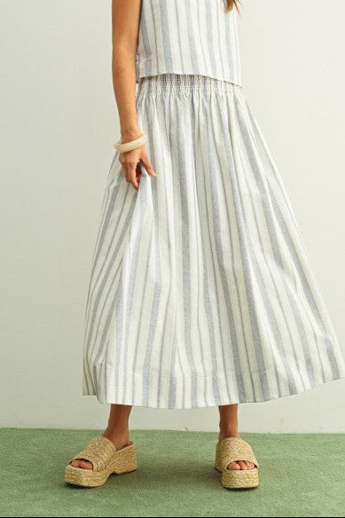 Starla Smocked Long Skirt