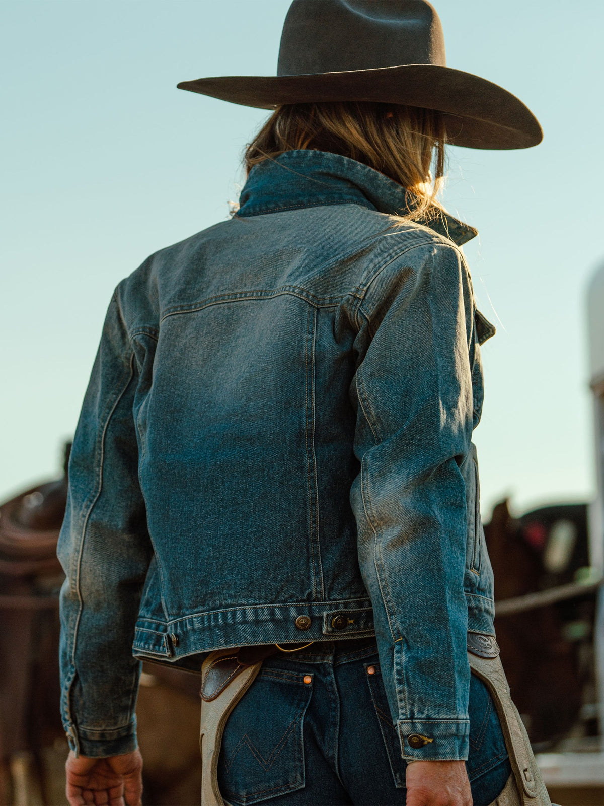 Flannel Rancher Jacket Schaefer Womens Legend Denim Jacket with Flannel Lining – Bolt Ranch Store