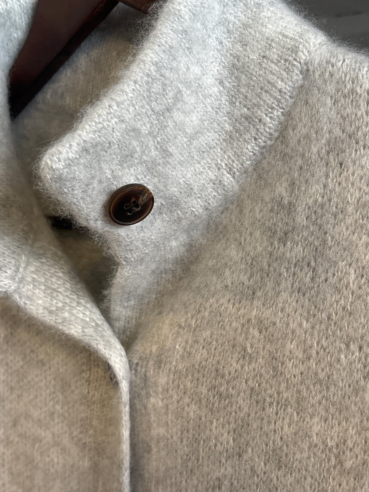 W Cashmere Quincy Cardigan Mist