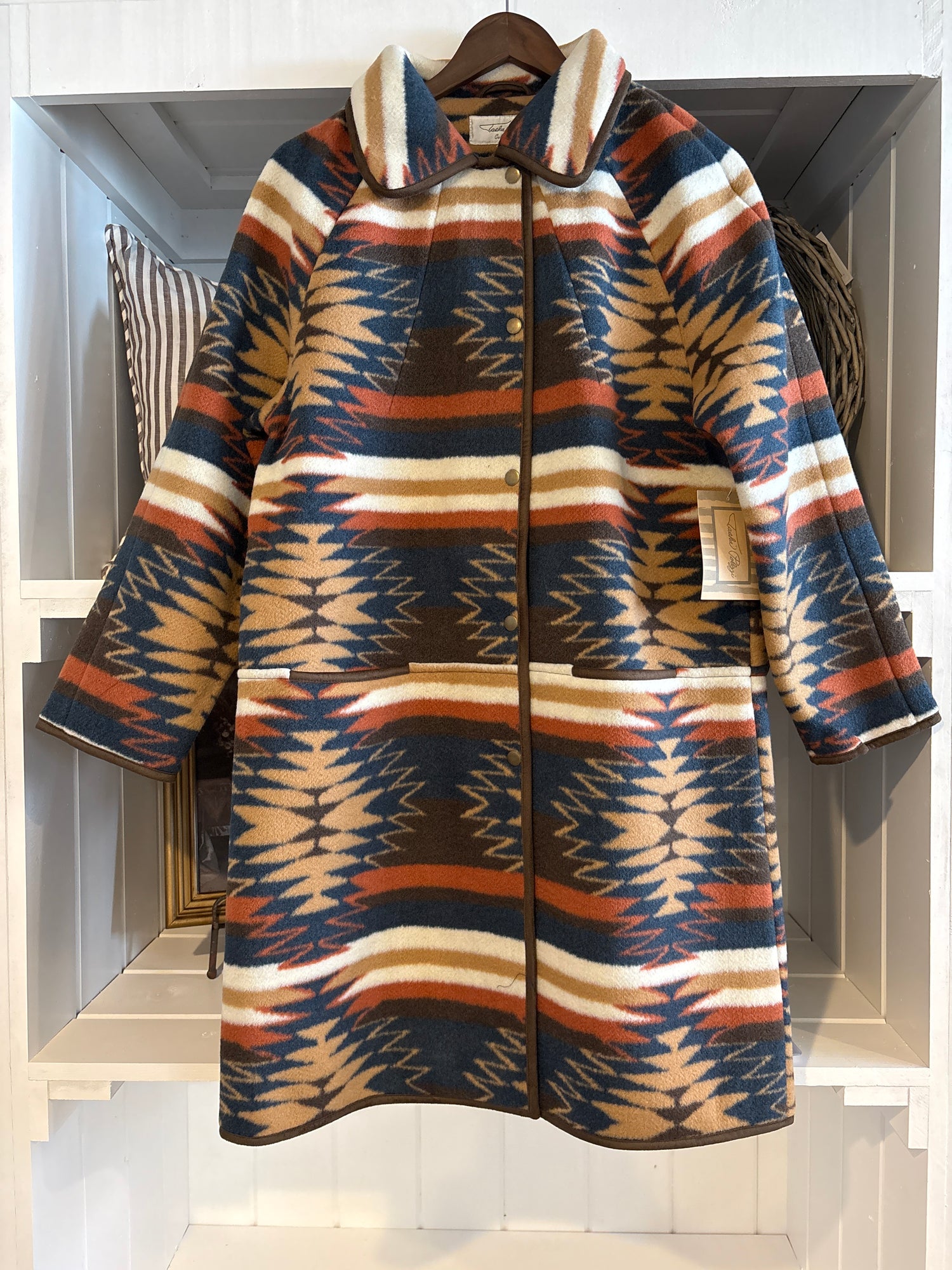 Tasha Polizzi Atlas Coat Navy