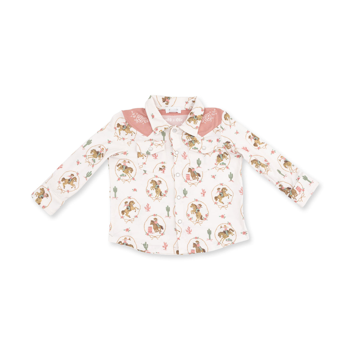 Kids western boutique Utah baby western fashion Cowgirl Cameos The Willie Shirt 915F26BCG Boltranchstore.com free shipping