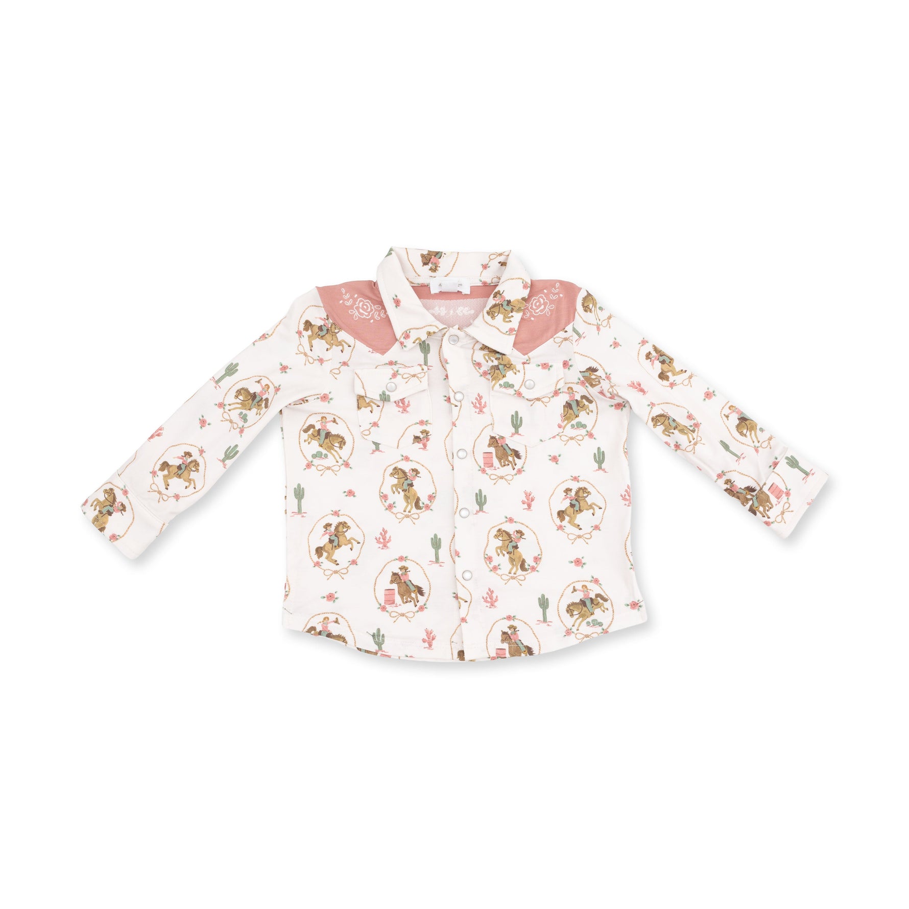 Kids western boutique Utah baby western fashion Cowgirl Cameos The Willie Shirt 915F26BCG Boltranchstore.com free shipping