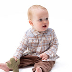 Western baby clothing kids western boutique Utah Western Plaid The Willie Shirt 915F26WPL Boltranchstore.com free shipping