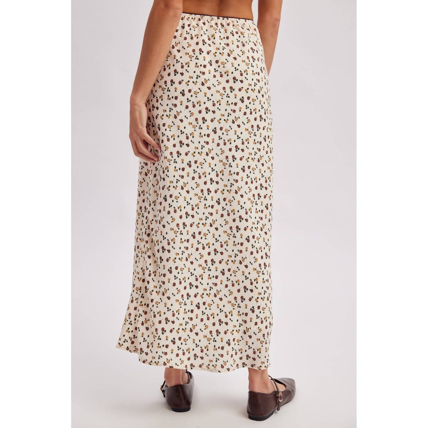 Ditsy Floral Midi Skirt