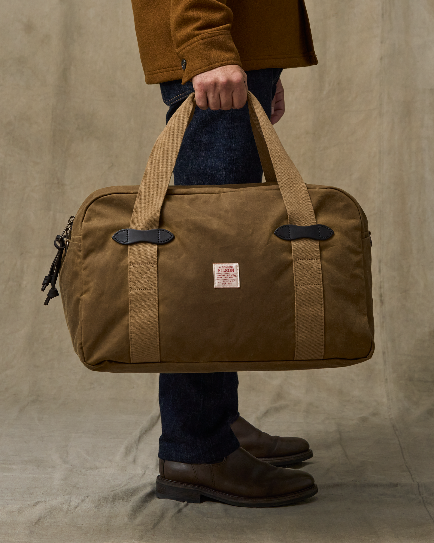 Filson Medium Tin Cloth Duffle Bag