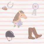 Baby western fashion ranch kids Utah western clothing Pretty Equestrian Long Sleeve Uni Shirt 945F26PRE Boltranchstore.com free shipping