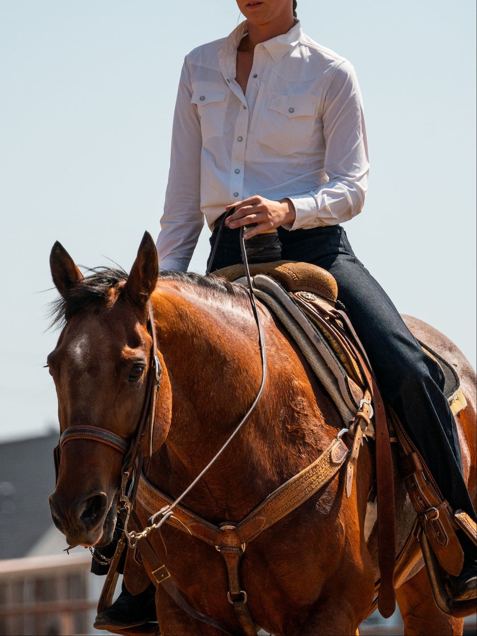 Schaefer Womens RangeTek Western Guide Snap Shirt – Bolt Ranch Store