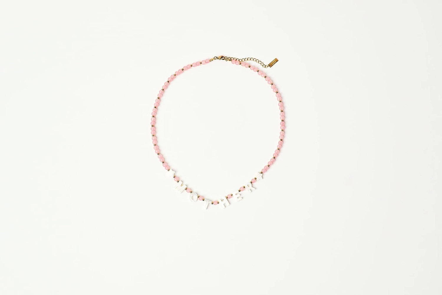 Mother Necklace Dusty Rose