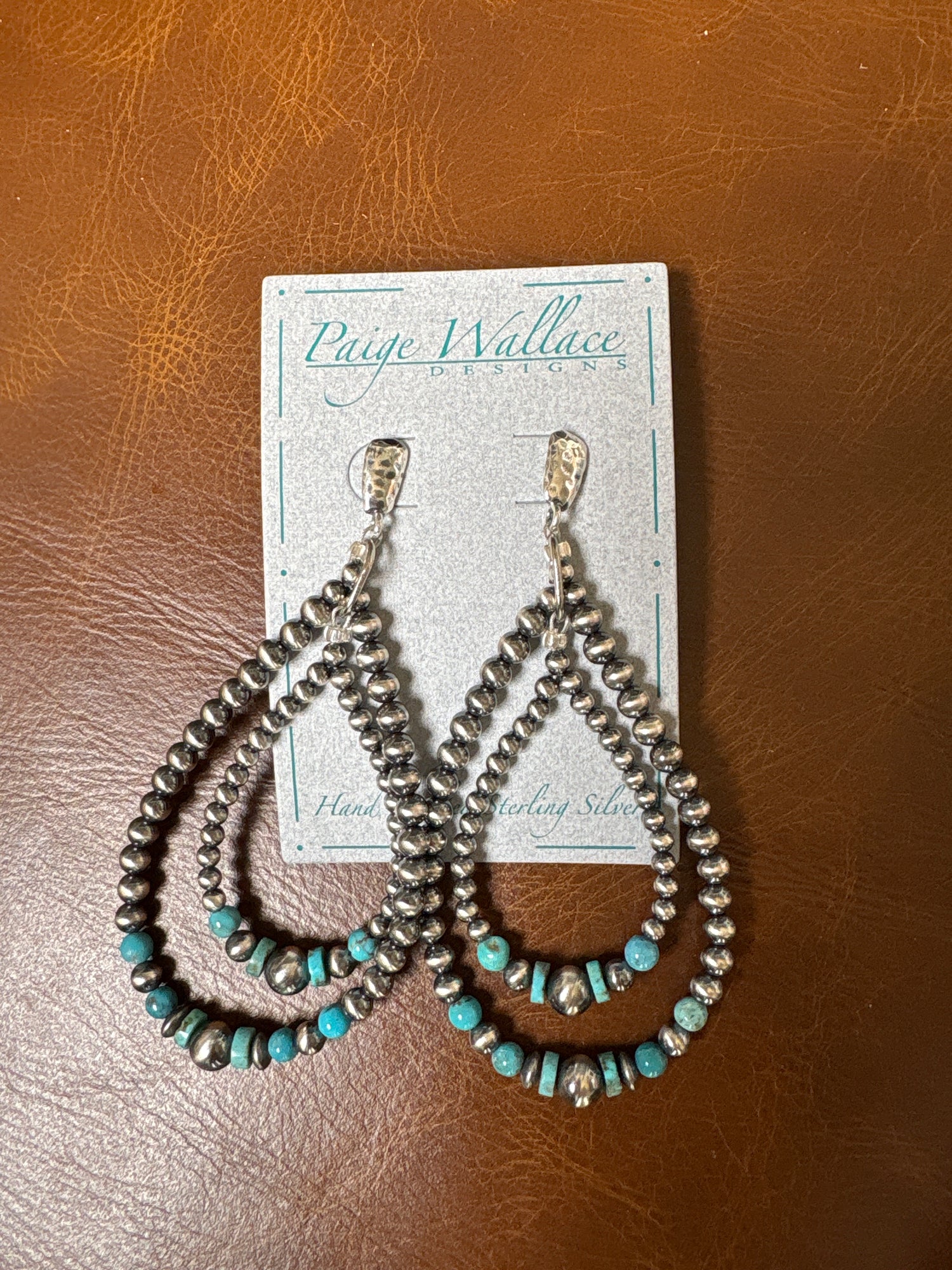 Paige Wallace Navajo Pearl Double Loop