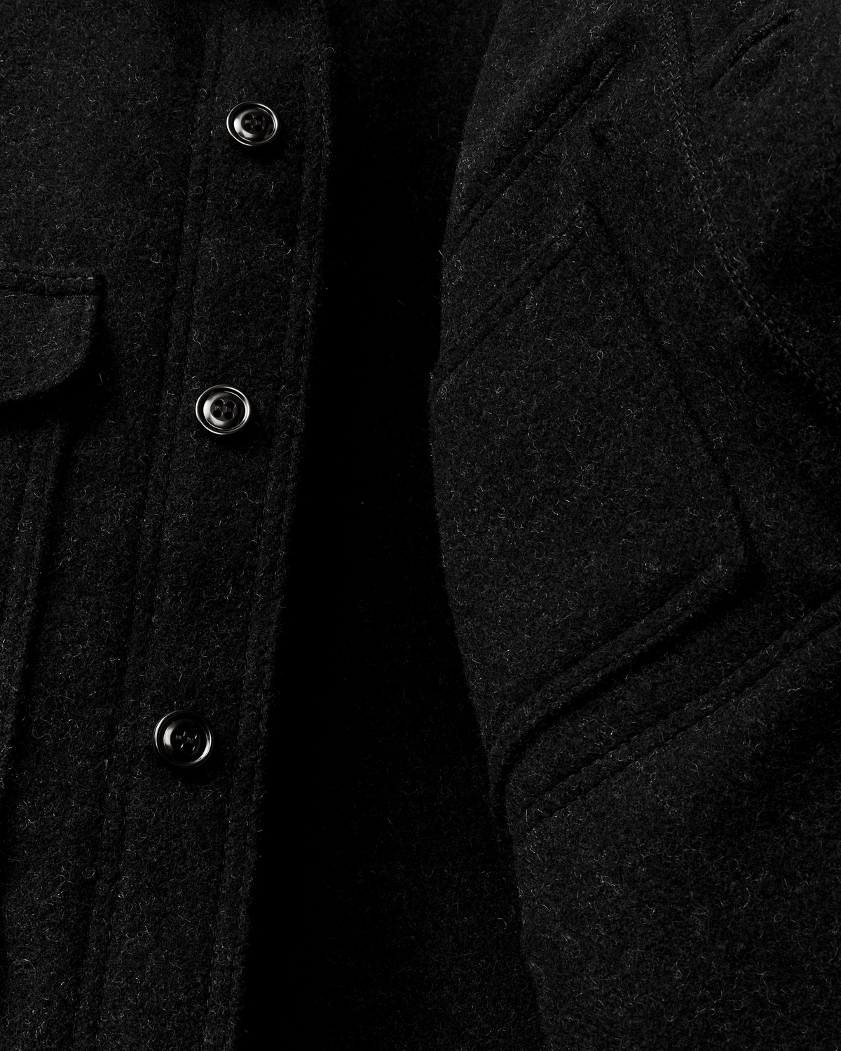 Filson Mackinaw Wool Cruiser Jacket Charcoal wool that insulates even when wet and stays breathable through changing weather Utah