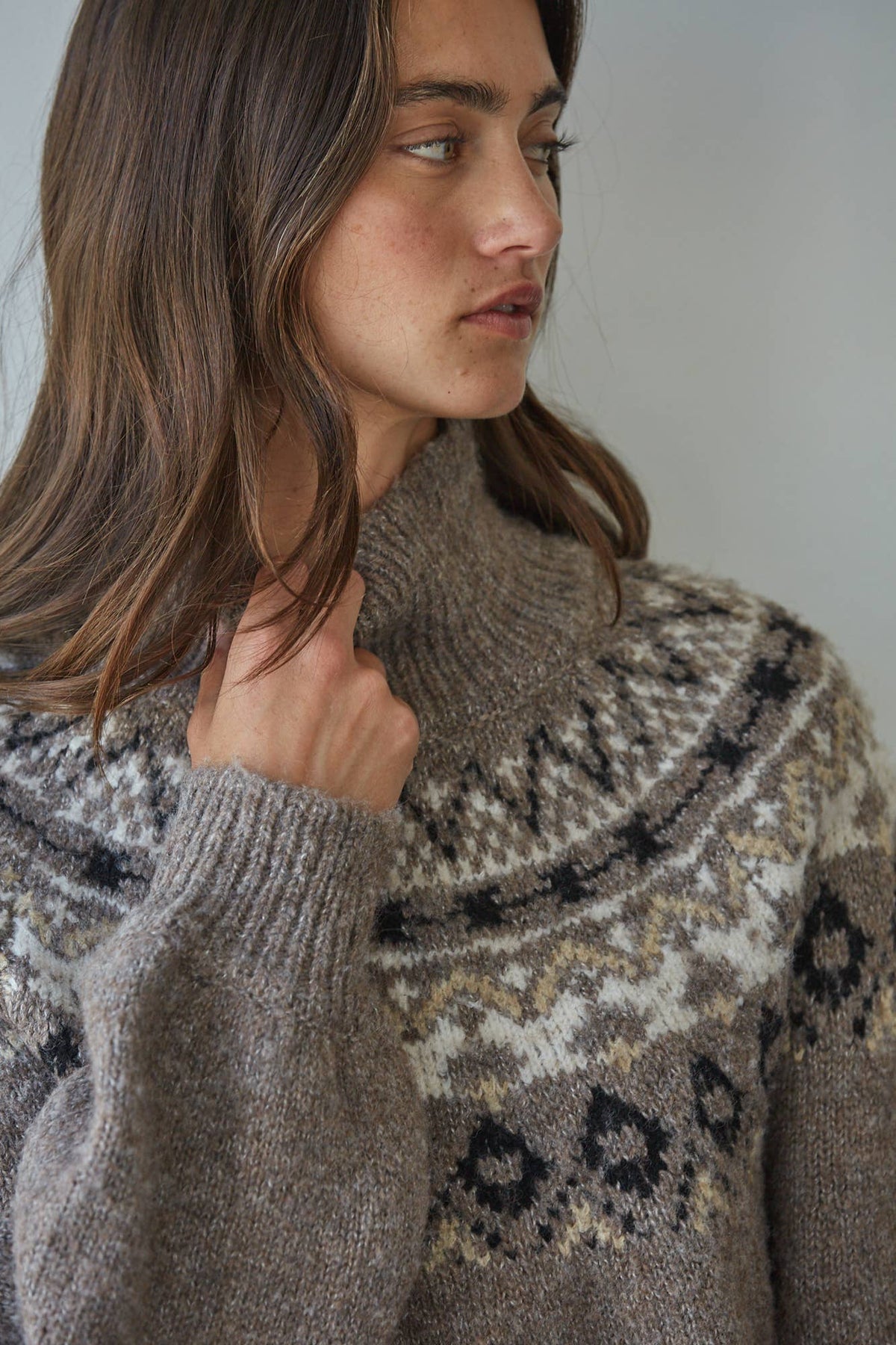 The Grizz Knit Sweater Fair Isle Pullover