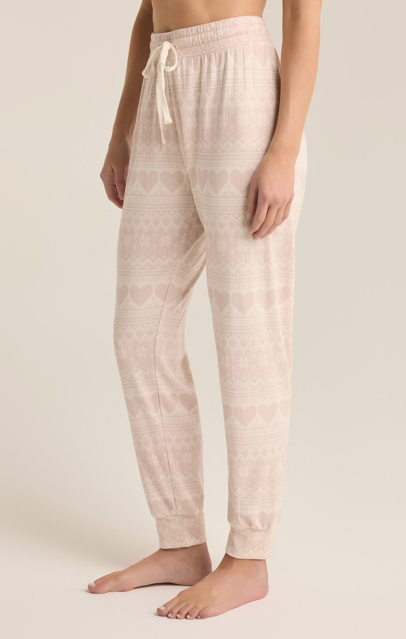 Fairisle Heart Jogger