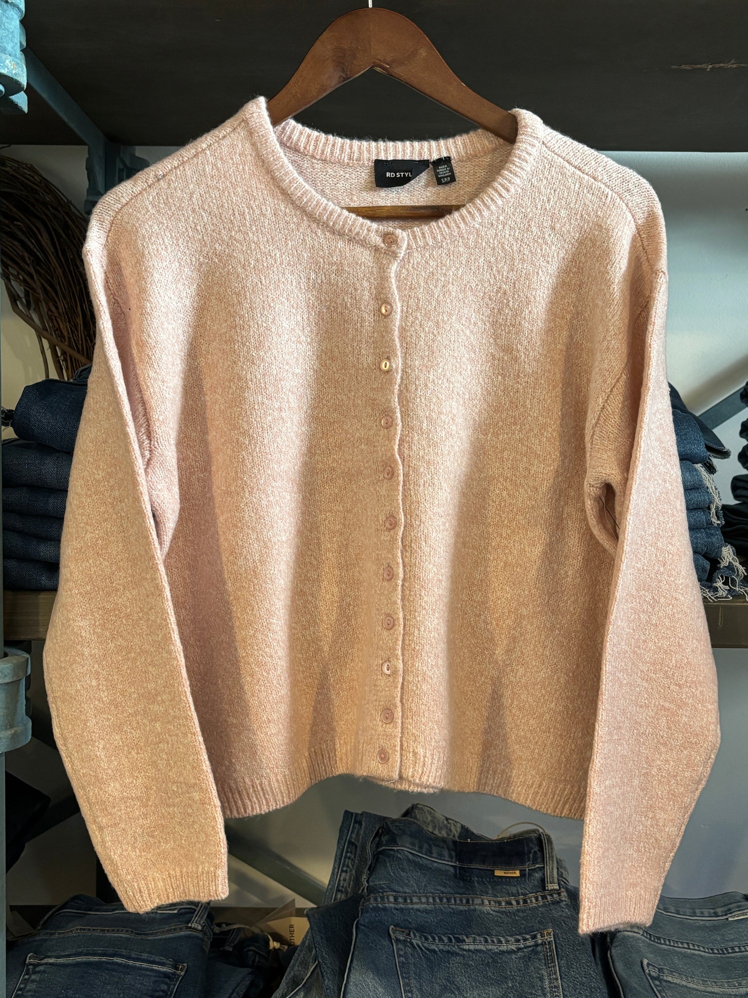 Zoey Crew Neck Cardigan