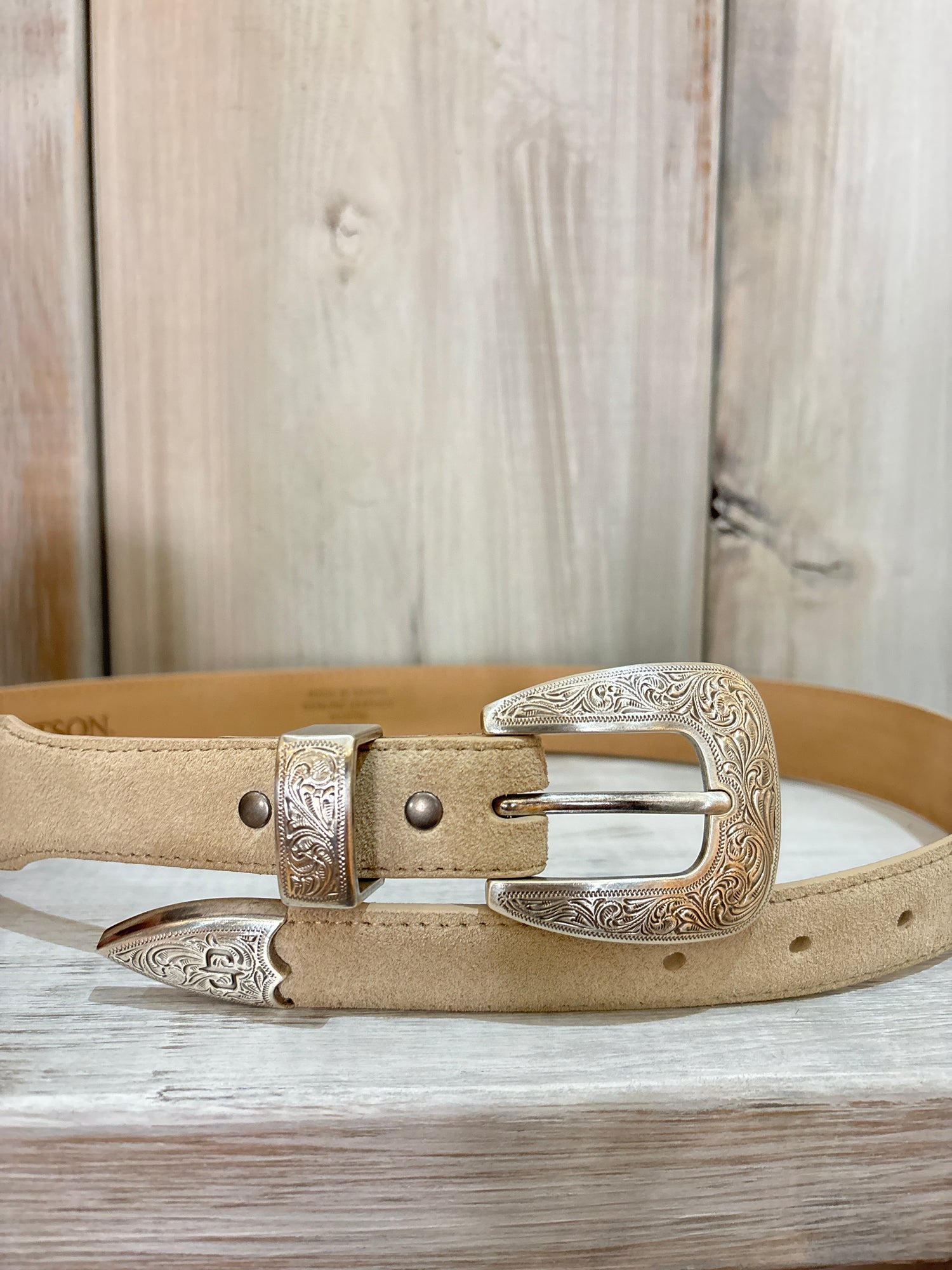 Stetson Ladies Tapered Khaki Belt