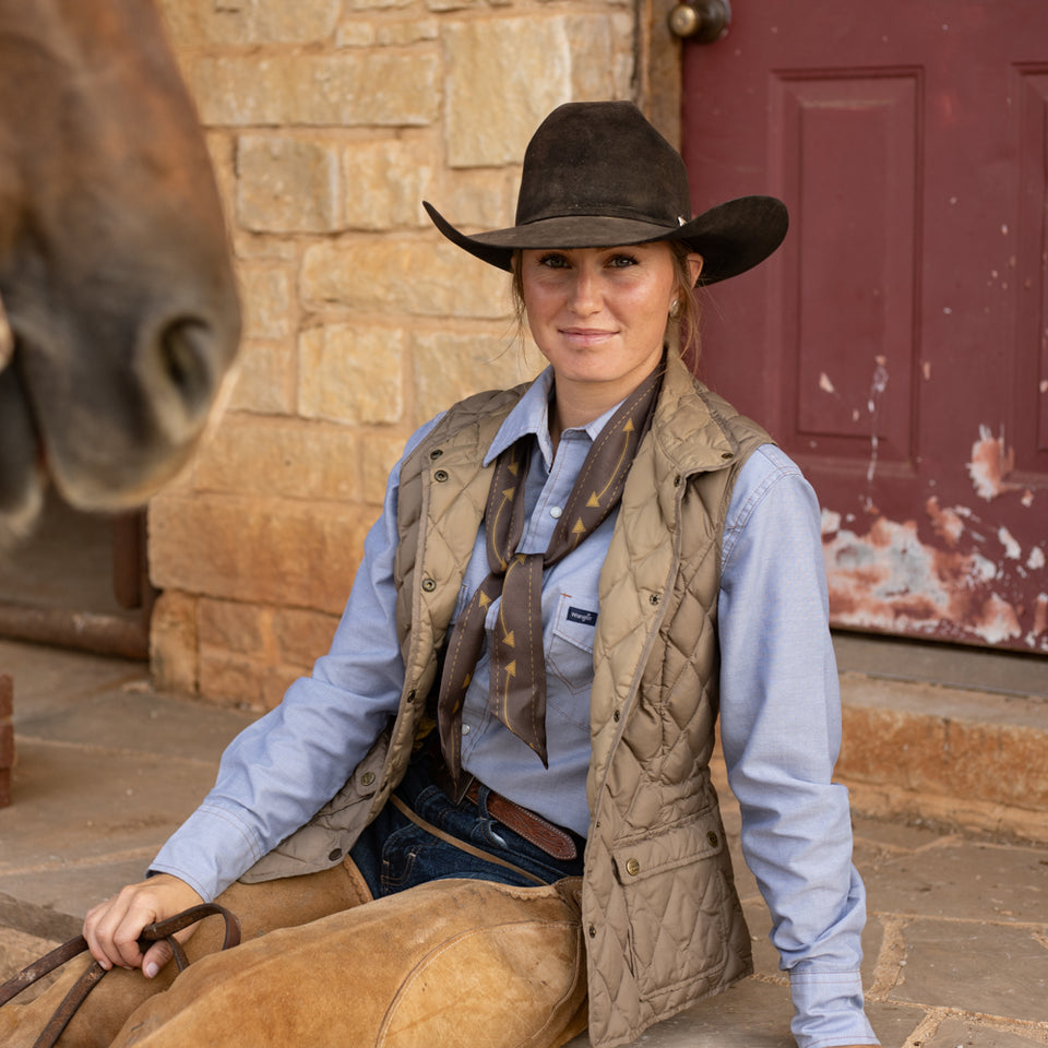 Fringe Twilly Smiley Pocket