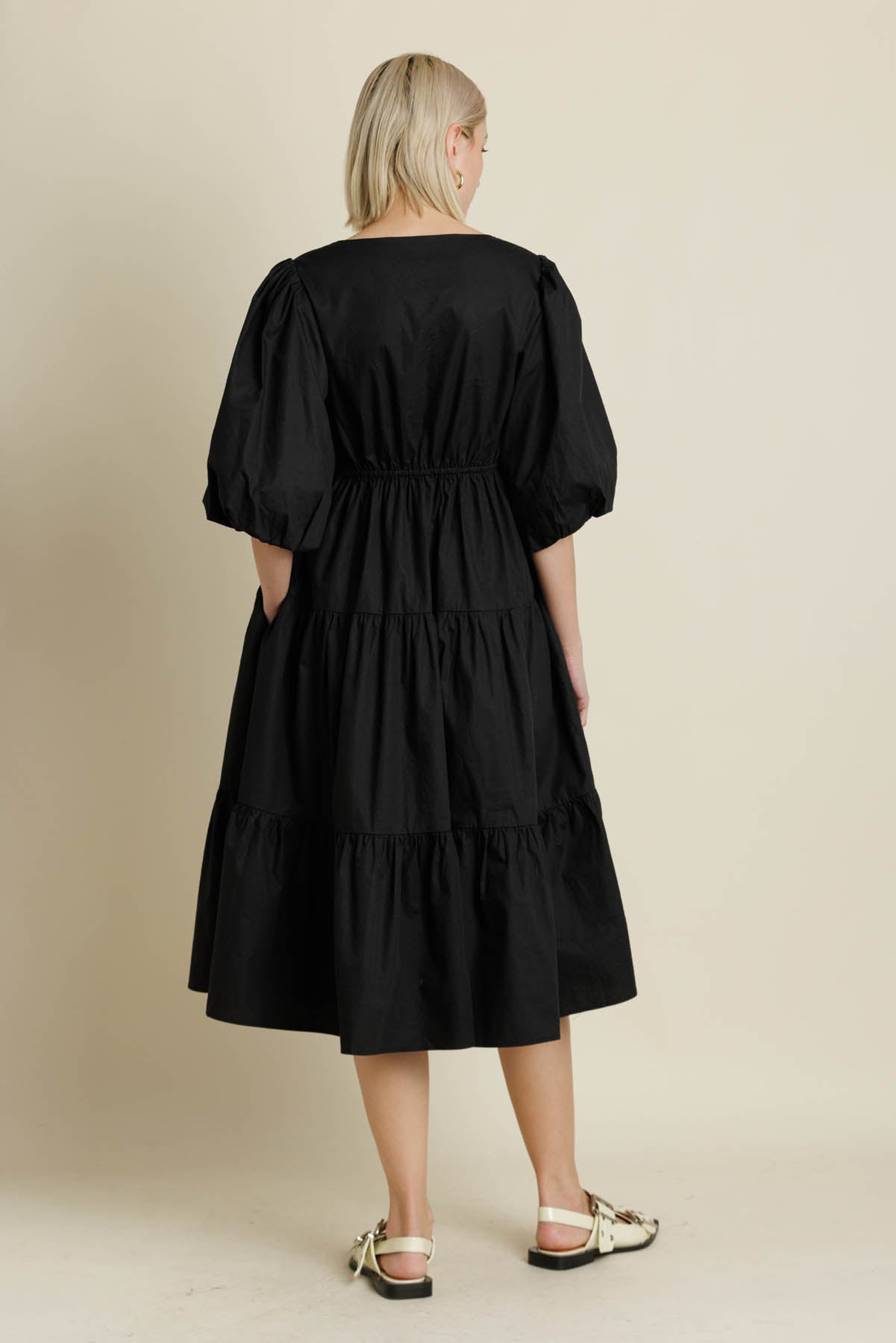 Betsy Tiered Midi Dress