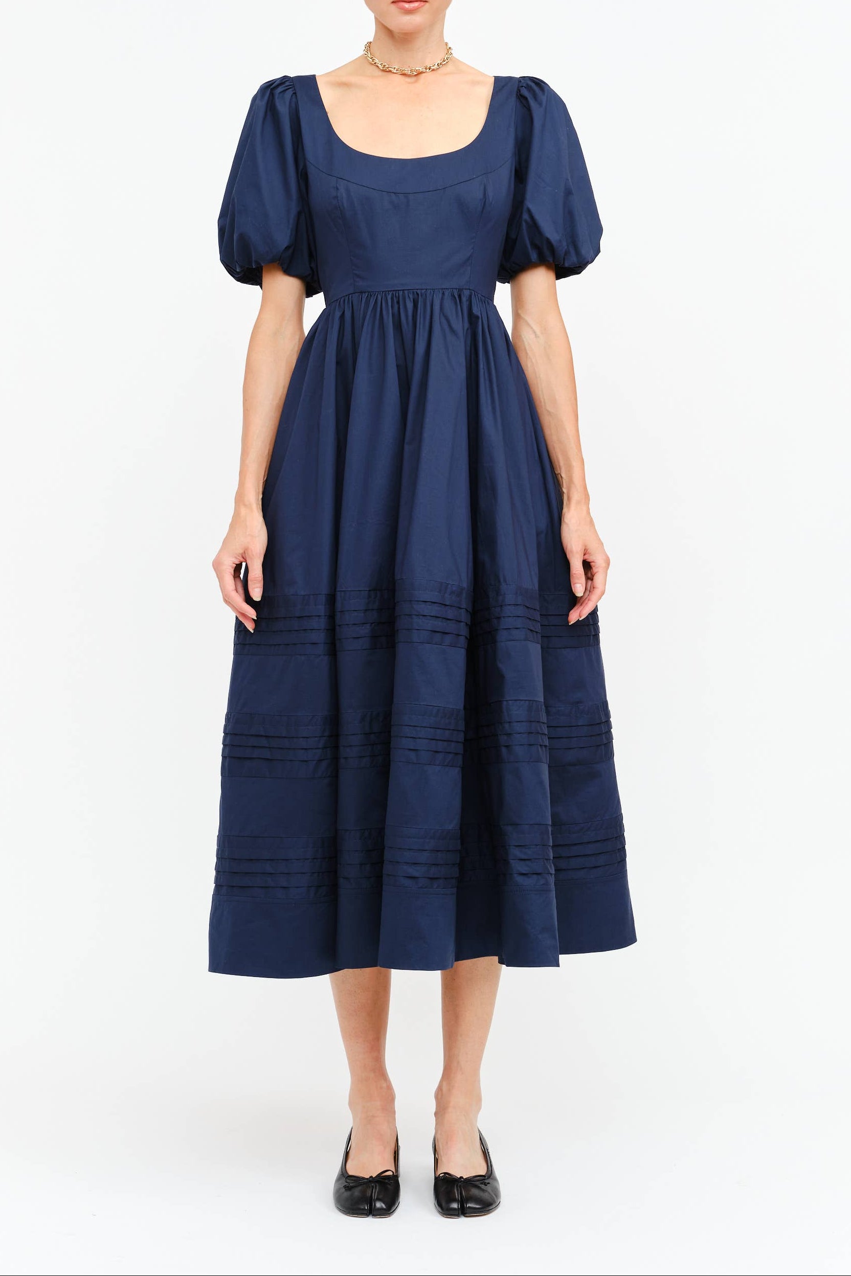 Abby Dress womens dress in Navy Wine and Brown cute fall dress 