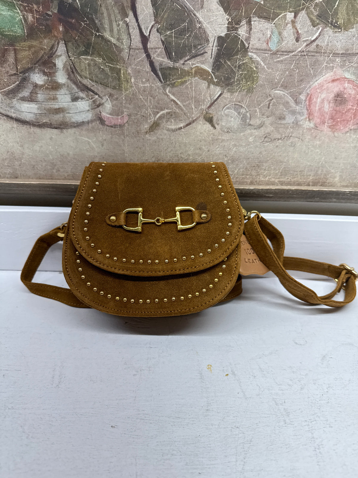 American Darling Western Suede Leather Cross Body Bag western purses bolt ranch store