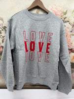 Amor Boyfriend Sweatshirt womens LOVE crewneck free shipping Boltranchstore.com z supply
